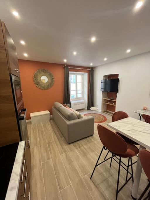 Sublime T2/ Cosy/ Clim/ Parking/Plage Menton Buitenkant foto